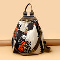 Clover Fashion Oxford Cloth Multifunctional Women's Backpack