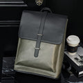Coteetci Elegant PU Leather Flap Top Backpack (Green)
