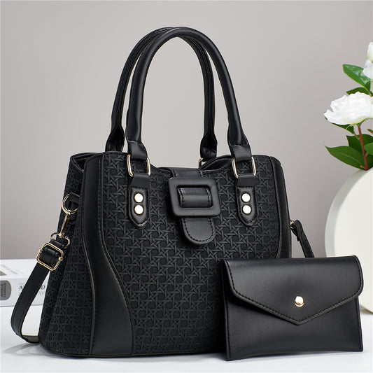New Style Woven Two-Piece Fashionable Handbag
