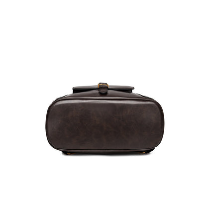 Luxury Vintage Leather Elegant Backpack for Women