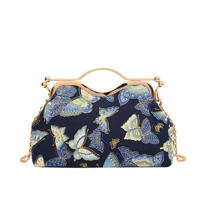Embroidery Butterfly Women's Handbag