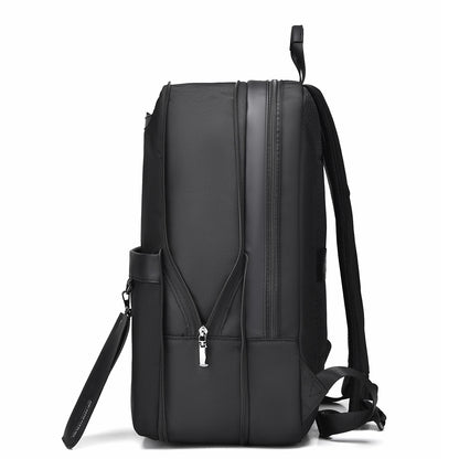 Premium Urban Slim Sleek Minimalist Backpack (Black)