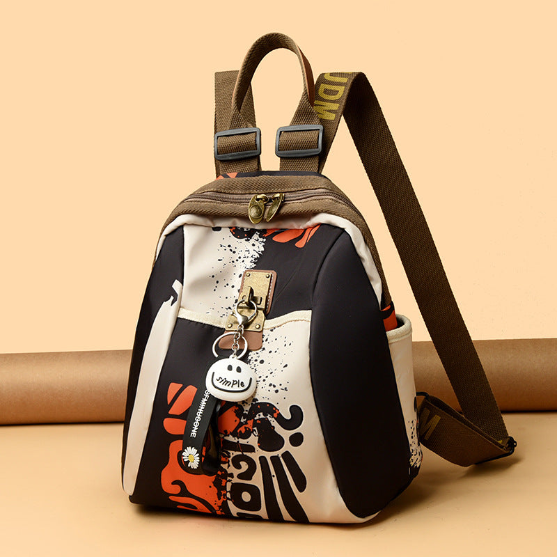 Clover Fashion Oxford Cloth Multifunctional Women's Backpack