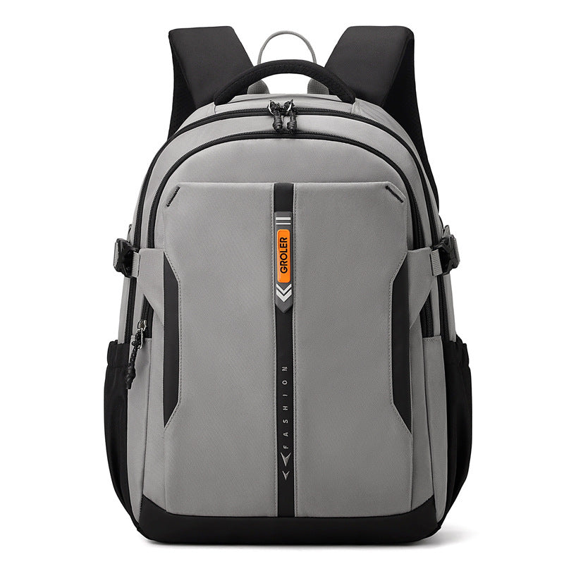 GROLER Fashion Multi-Chamber Premium Backpack (Grey)