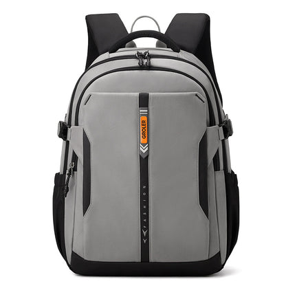 GROLER Fashion Multi-Chamber Premium Backpack (Grey)