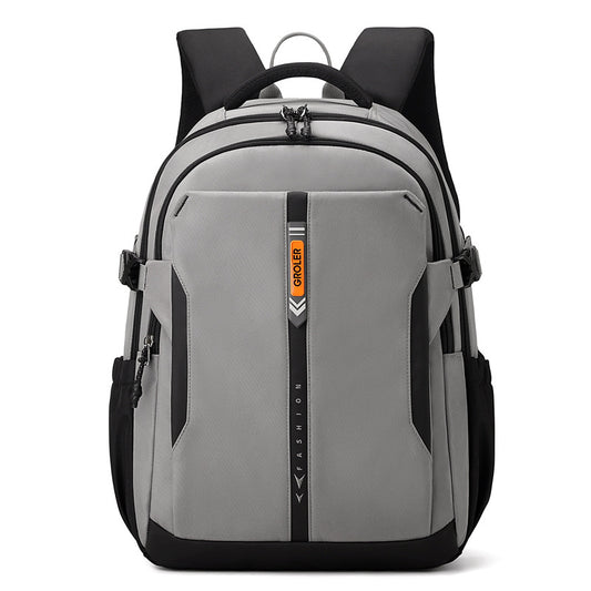 GROLER Fashion Multi-Chamber Premium Backpack (Grey)