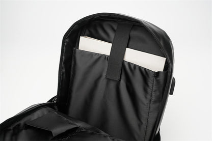 ETONWEAG K6073 Smart Minimalist Leather Backpack