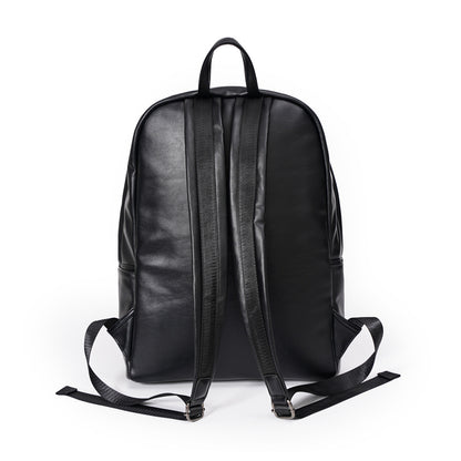 Black Vanity Fair Embroidered Bee Skull Crest Backpack