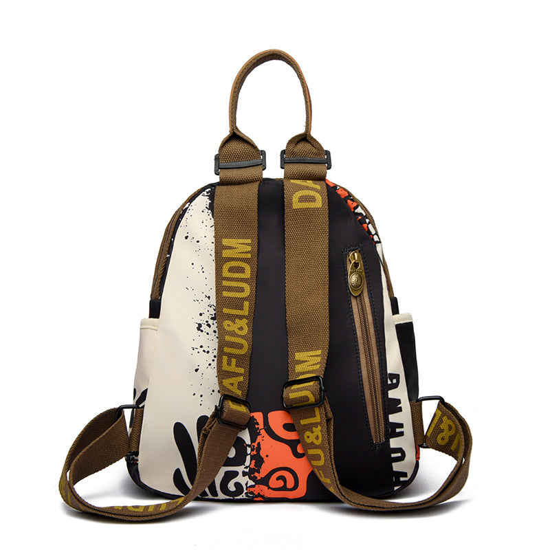 Clover Fashion Oxford Cloth Multifunctional Women's Backpack