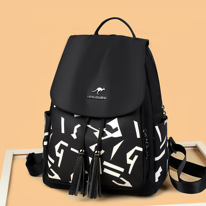 Kangaroo HEFANDAISHU Graffiti Women's Backpack