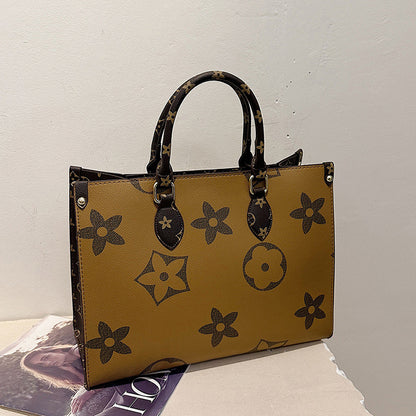 Retro Classic Vintage Women's Handbag (Brown)