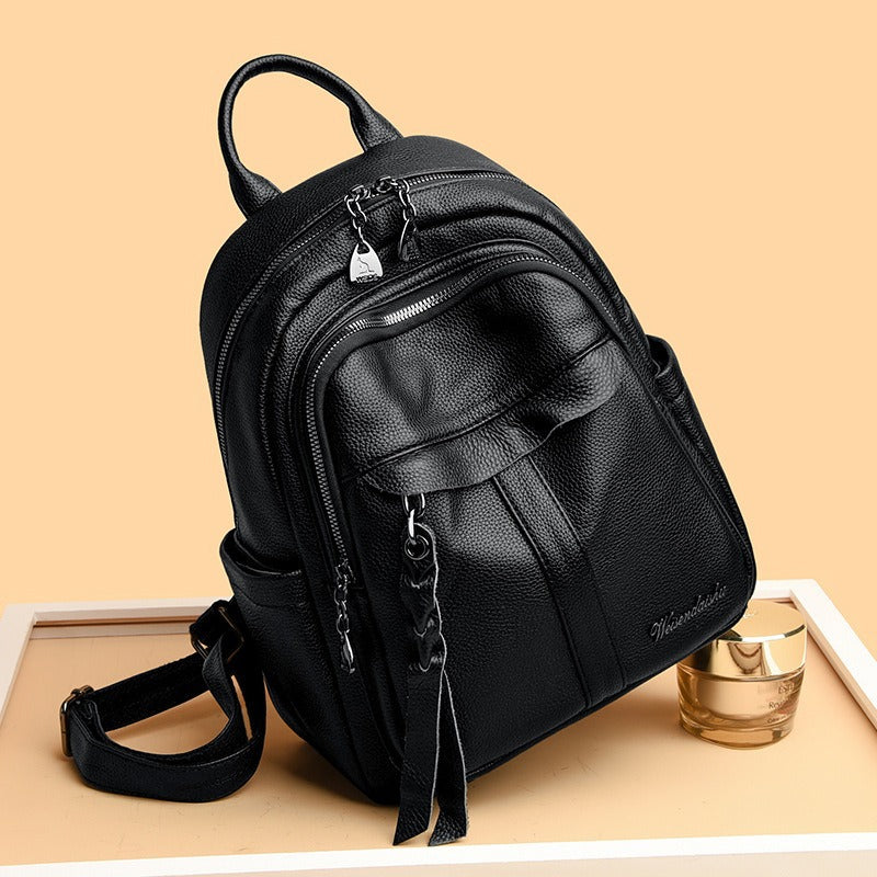 Weisendaishu Stylish Braided Tassel Women's Backpack