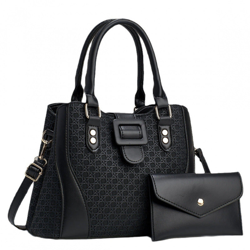 New Style Woven Two-Piece Fashionable Handbag