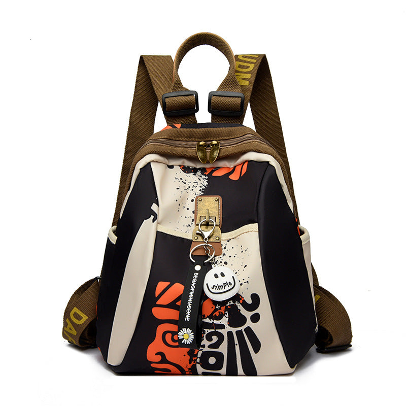 Clover Fashion Oxford Cloth Multifunctional Women's Backpack