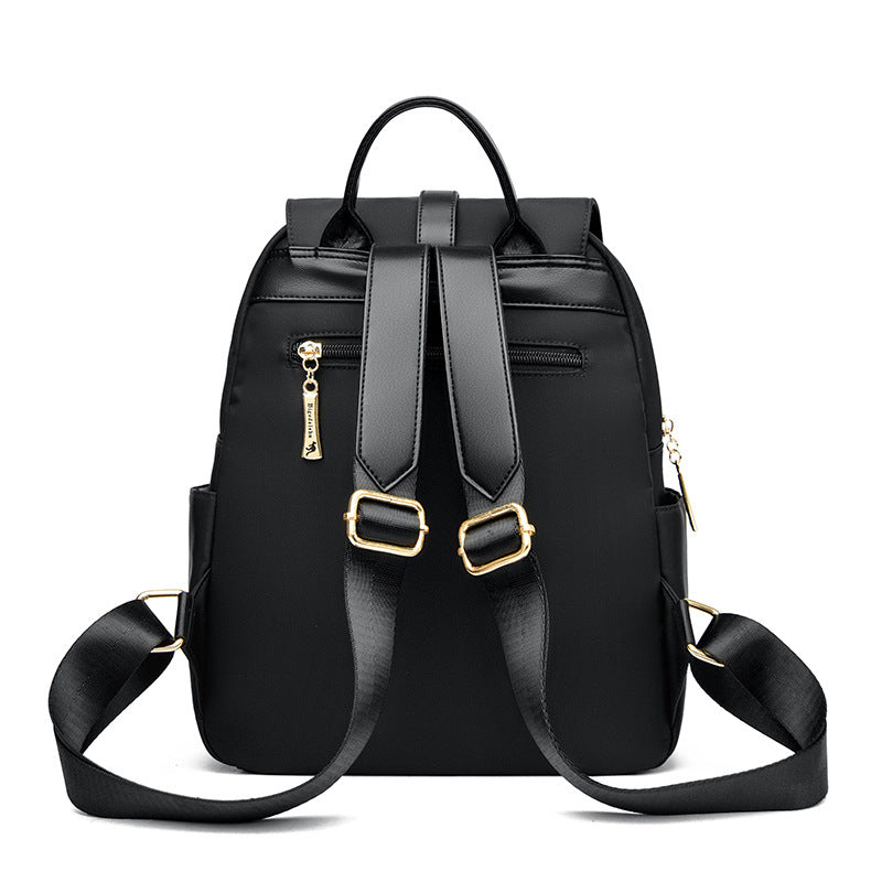 KMFFLY Luxury Distinct Kangaroo Women's Backpack (Black)