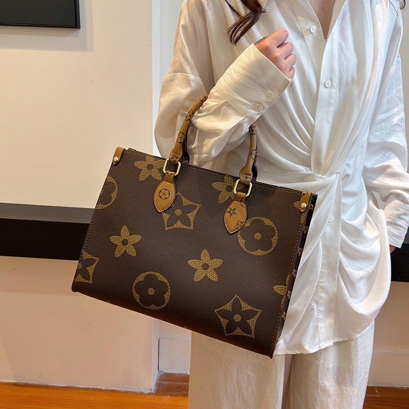 Retro Classic Vintage Women's Handbag (Coffe)