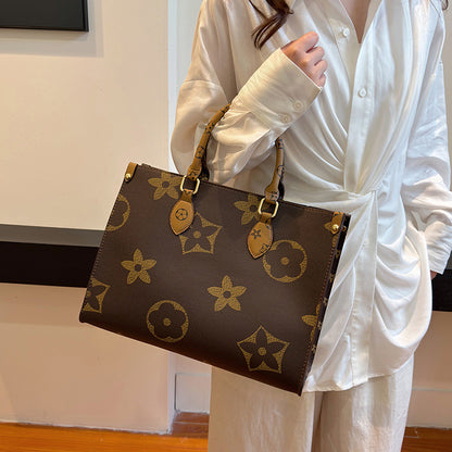 Retro Classic Vintage Women's Handbag (Coffe)