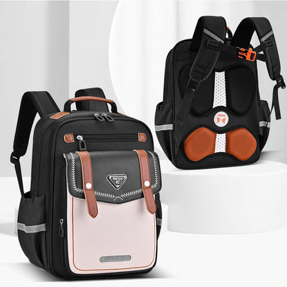 Huacheng Premium Royal Style Backpack (Black)