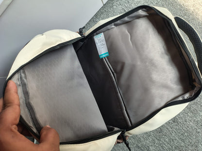 Off-White Style Multi-Pocket Design Backpack