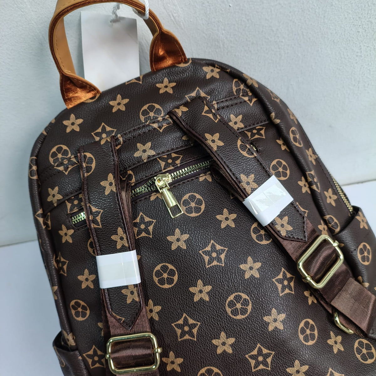Luxury Classic Flower Monogram Women's Backpack