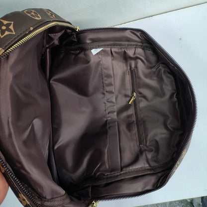 Luxury Classic Flower Monogram Women's Backpack