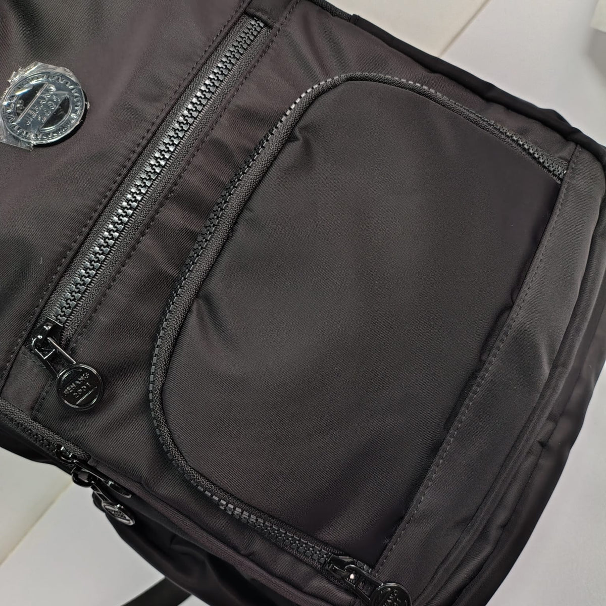 Premium Waterproof Nylon Women Backpack (Black)