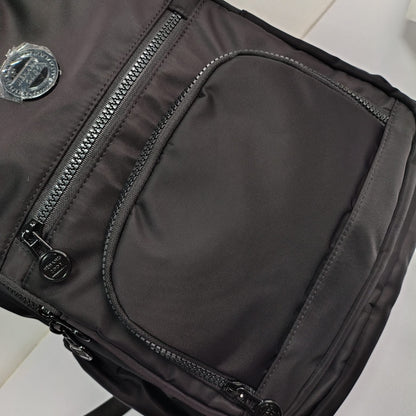 Premium Waterproof Nylon Women Backpack (Black)