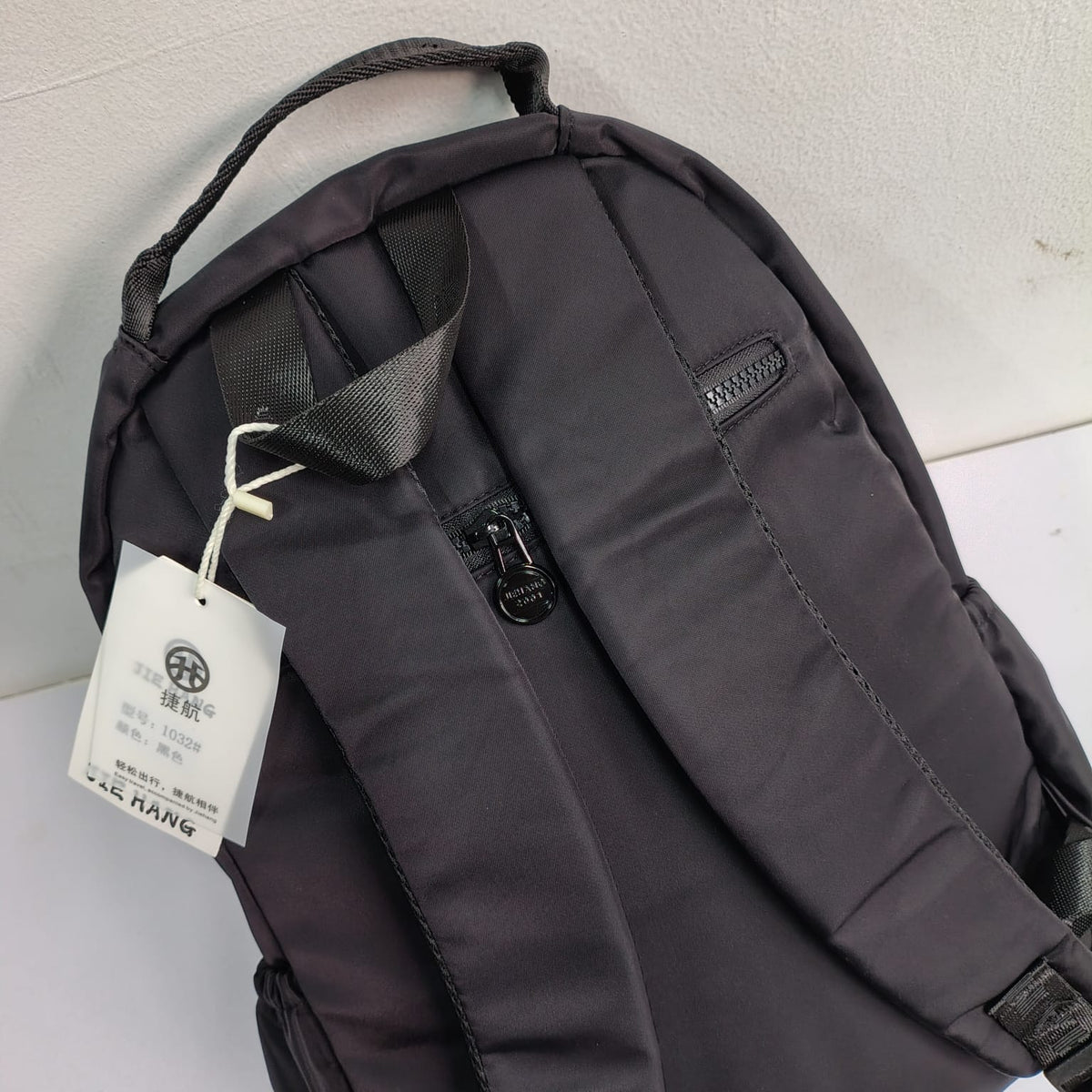 Premium Waterproof Nylon Women Backpack (Black)