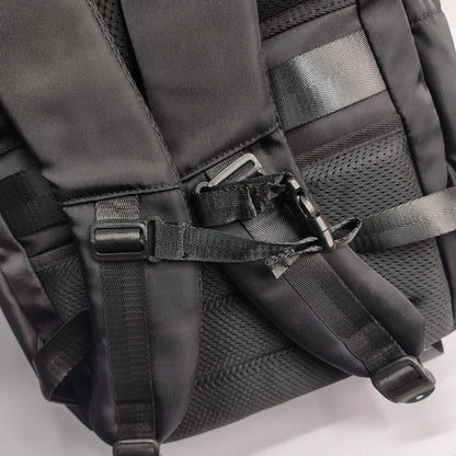 JGH Casual Multi-Pocket Stylish Backpack (Black)