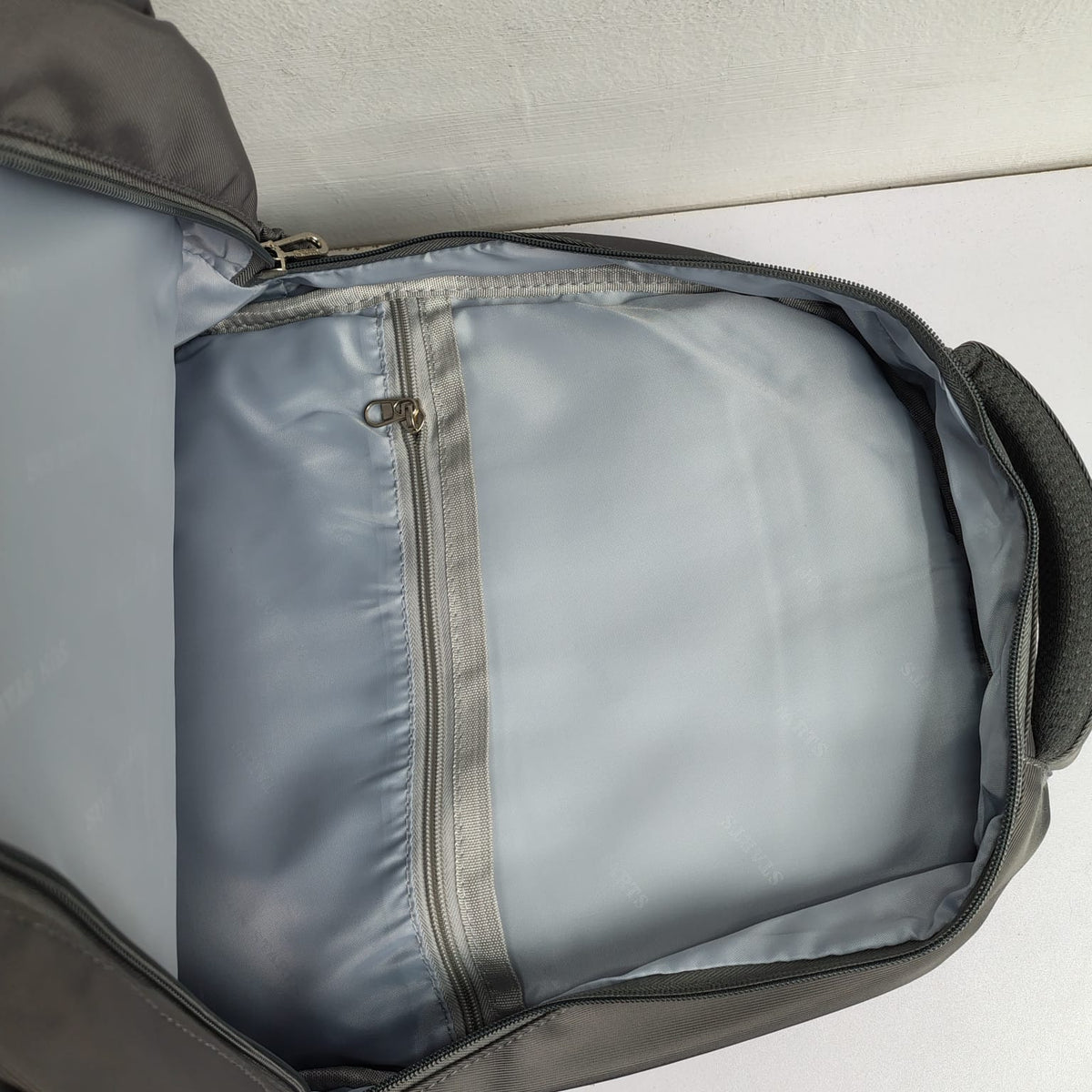 JGH Casual Multi-Pocket Stylish Backpack (Grey)