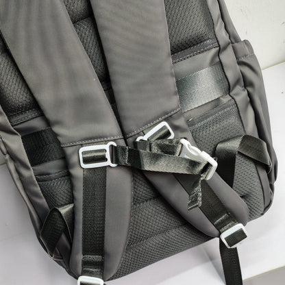 JGH Casual Multi-Pocket Stylish Backpack (Grey)