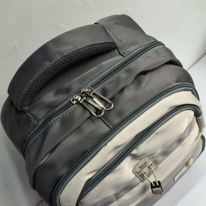 JGH Casual Multi-Pocket Stylish Backpack (Grey)