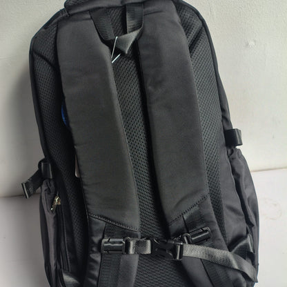 LATIN SHEEP Modern Multi-Layered Backpack (Black)