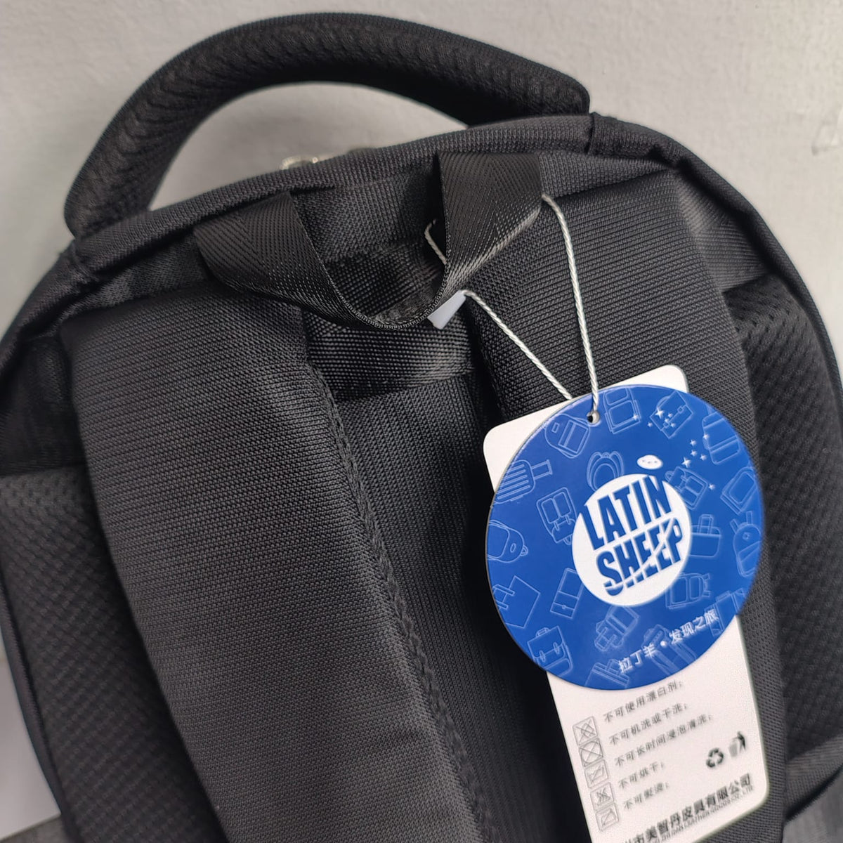 LATIN SHEEP Modern Casual Classic Backpack (Black)