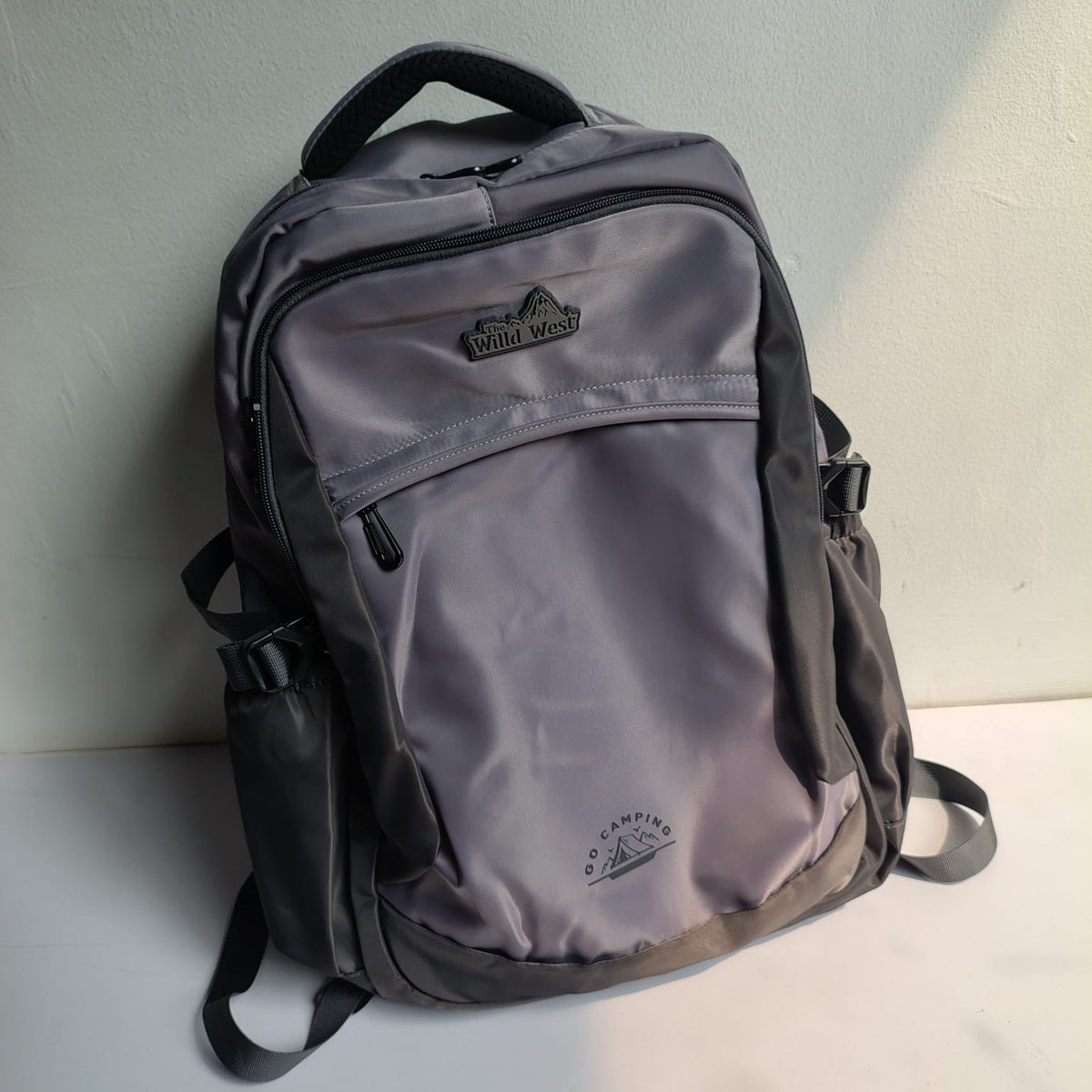 Wild West Lightweight Waterproof Grey Backpack