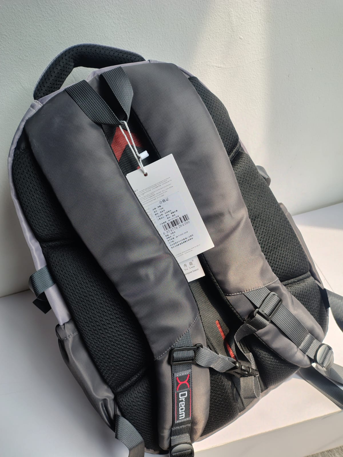 Wild West Lightweight Waterproof Grey Backpack
