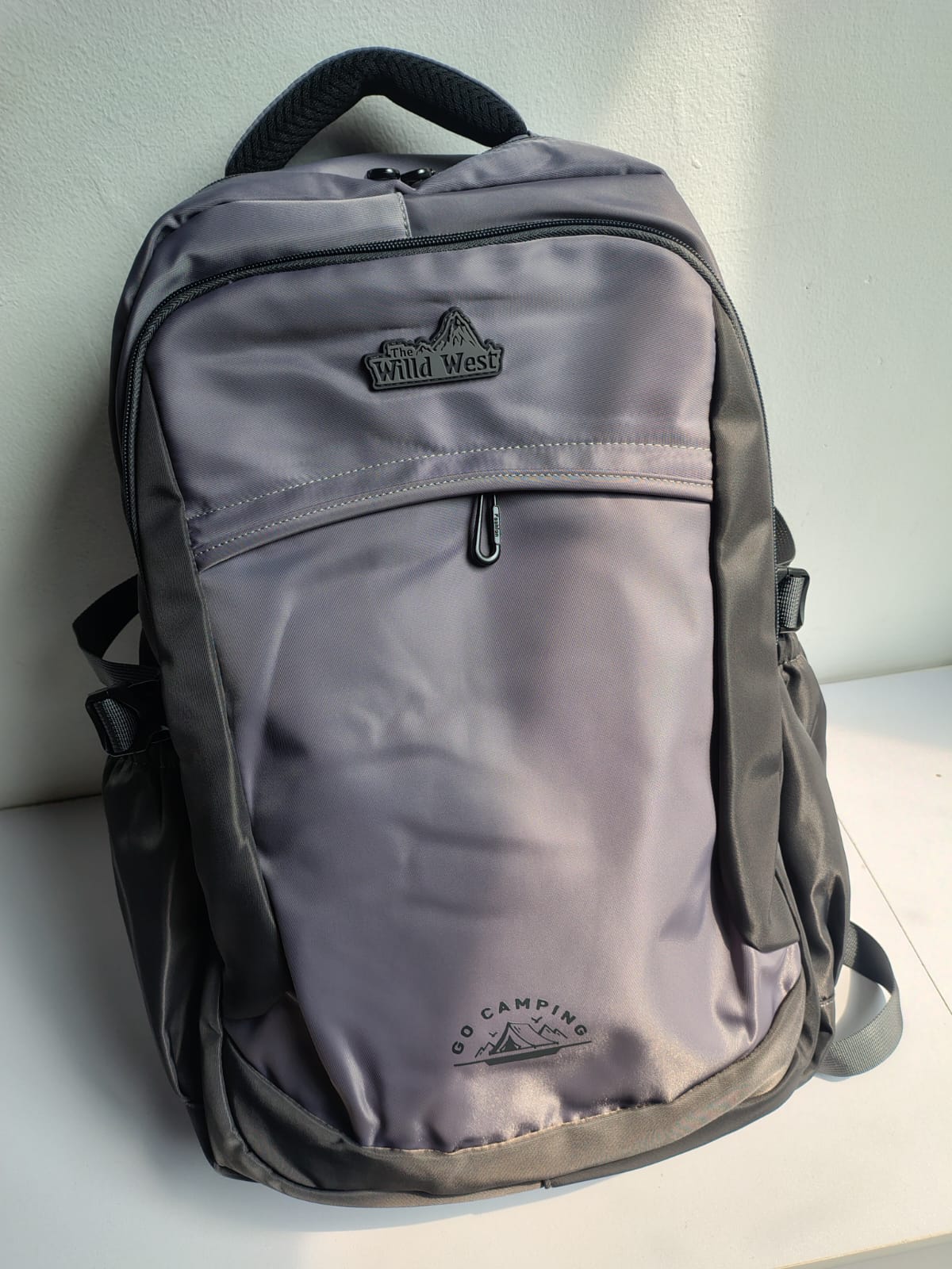 Wild West Lightweight Waterproof Grey Backpack