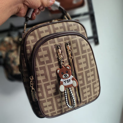Stylish Patterned Convertible Women's Backpack