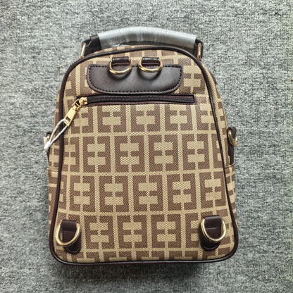 Stylish Patterned Convertible Women's Backpack (GG Pattern)