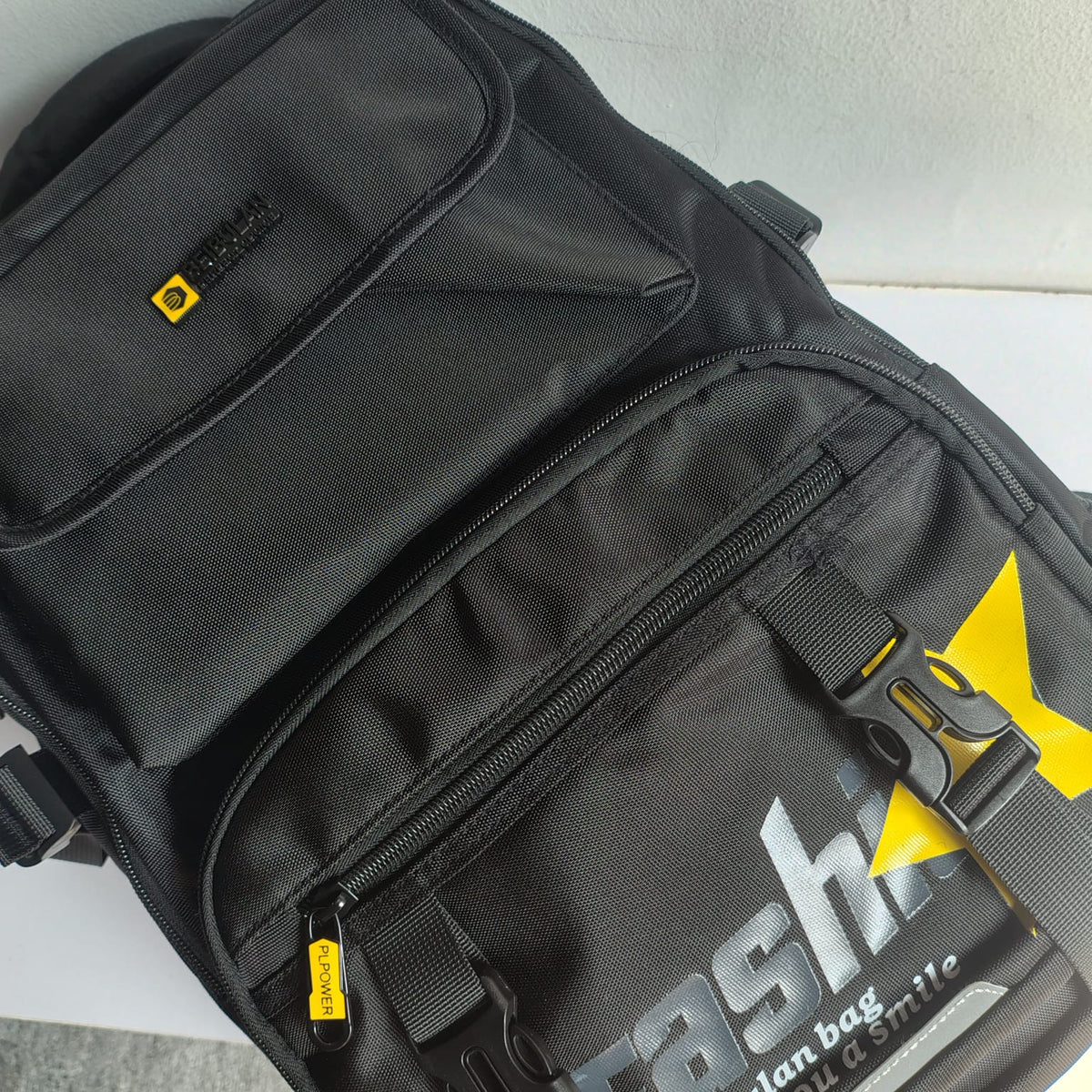 BEIBULAN Urban Streetwear Style Backpack (Yellow)