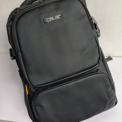 SPARK Tactical Style Olive Laptop & Travel Backpack (Black)