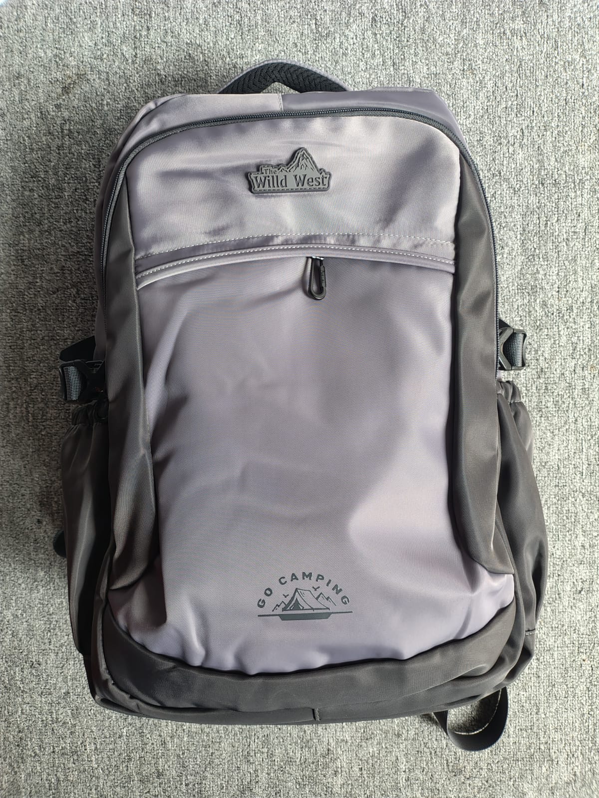 Wild West Lightweight Waterproof Grey Backpack